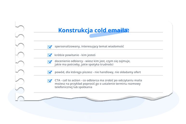 Jak zbudować skuteczną wiadomość cold e-mail?